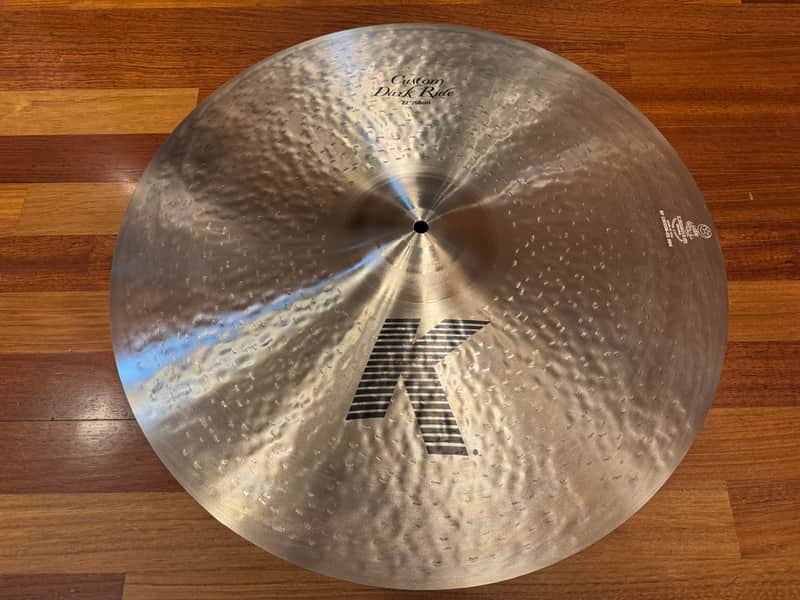 Zildjian 22" K Custom Dark Ride Cymbal 1995 - Present - Traditional image 1
