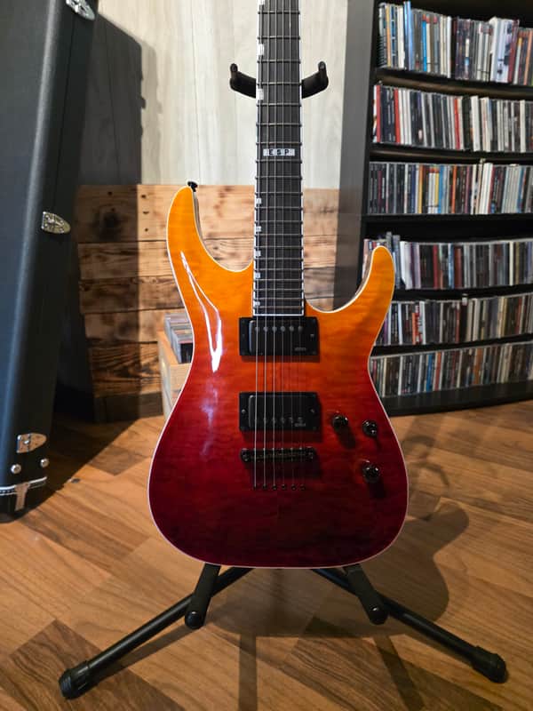 ESP E-II NT-II - Tiger Eye Amber Fade image 1