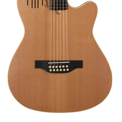 Godin 025343 A12 Natural SG 12 String Acoustic Electric Guitar Made In Canada image 2