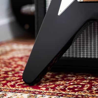 2025 Epiphone Kirk Hammett 1979 Flying V - in Ebony Black image 10