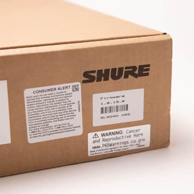Shure SLXD4D Two-channel Digital Wireless Receiver - H55 Band SLXD4D image 9