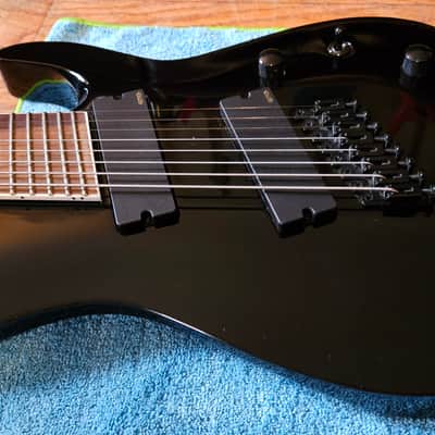 Jackson X Series SLAT8 MS Soloist Archtop with Rosewood Fretboard 2017 - 2018 - Gloss Black image 2