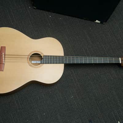 Jose Mota Ultra Jumbo Acoustic Bass w/ Case  Natural image 1