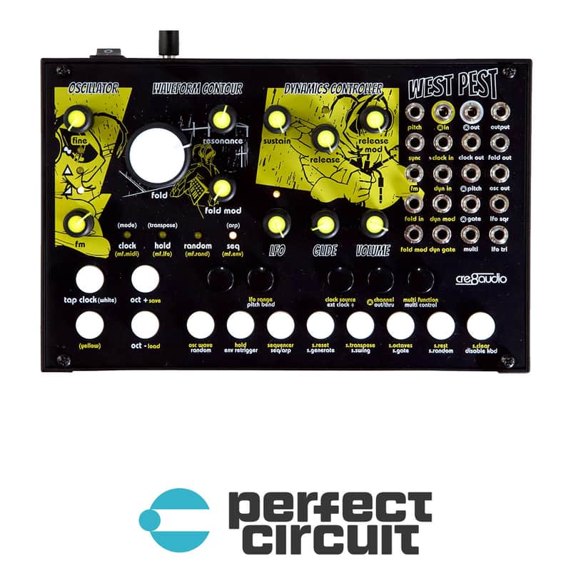 Cre8audio West Pest West Coast Semi-Modular Synthesizer [DEMO] image 1