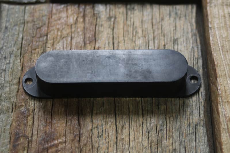 Fender Mustang Pickup Cover 1970s - Black image 1