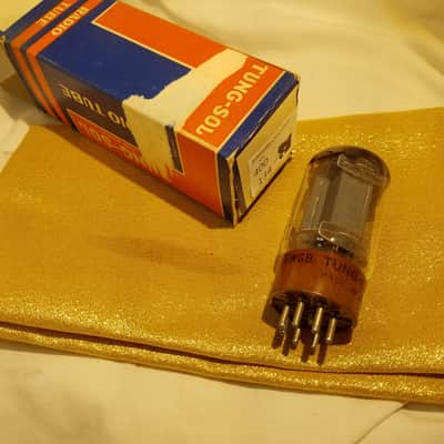 Tung-Sol ONE (1) 5881 tNOS AT1000 TESTED Vacuum Tube Brown Base 6L6WGB rugged 6L6 Beam Power Tetrode 1954-1963 image 1