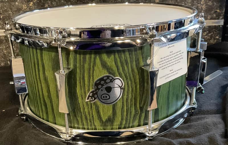 Pork Pie 6X12 MAPLE/MAHOGANY 2022 - GREEN image 1