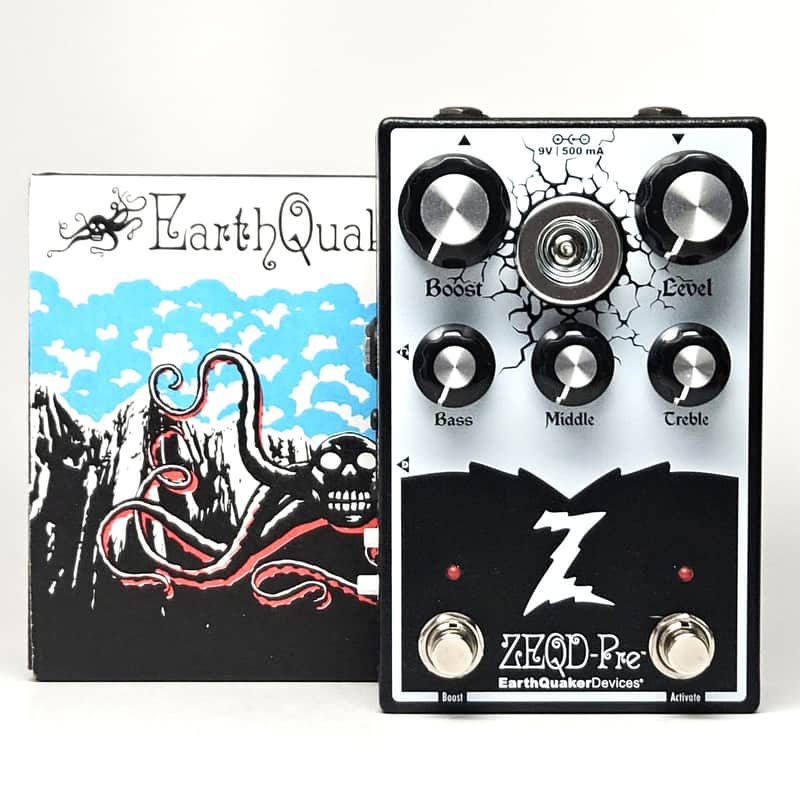 used EarthQuaker Devices ZEQD-Pre Preamp Pedal, Mint Condition with Box! image 1