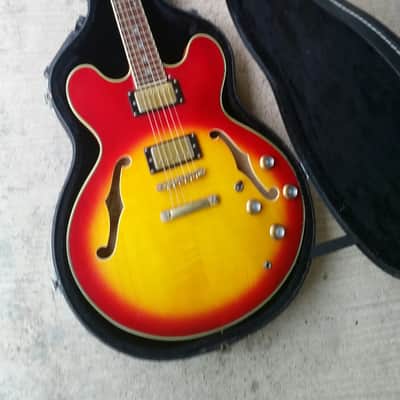 Samick SAT 650 Artist Edition ES335 Guitar OHSC image 24