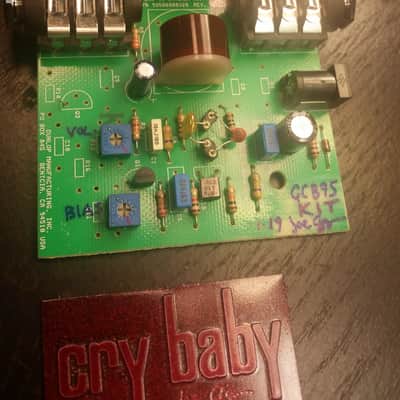 Joe Gagan WAH drop-in kit for dunlop, preMODDED/truebypass, LED version image 4