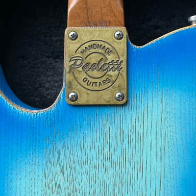 Paoletti Nancy Thinline with Humbucker Unplayed NOS Guitar image 12
