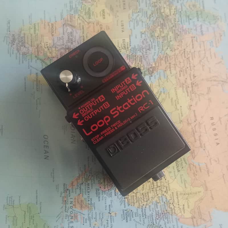 Discontinued and limited : Boss RC-1-BK Loop Station looper black image 1
