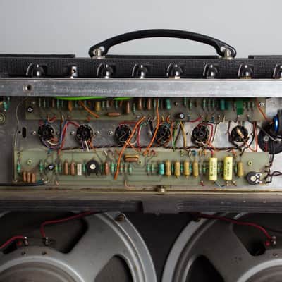 Vox  AC-30/6 Twin Large Combo Tube Amplifier,  c. 1970. image 13