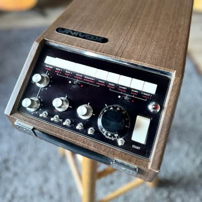 70's Univox SR-55 Drum Machine - Natural Wood Finish image 5