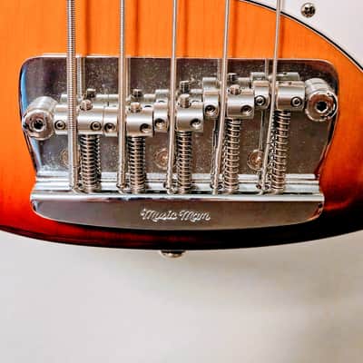Ernie Ball Music Man StingRay 5 HH - Honey Burst with Maple Fretboard - 2012 image 8
