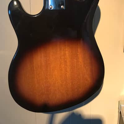 Beltone Electric Guitar 1960's 2 Tone Burst with Tremolo image 8