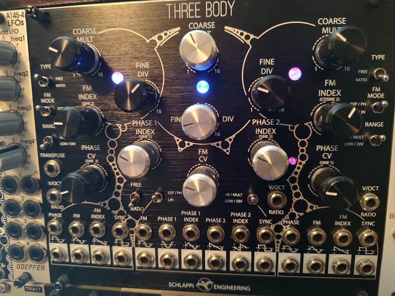 Schlappi Engineering Three Body Triple Oscillator - Black image 1