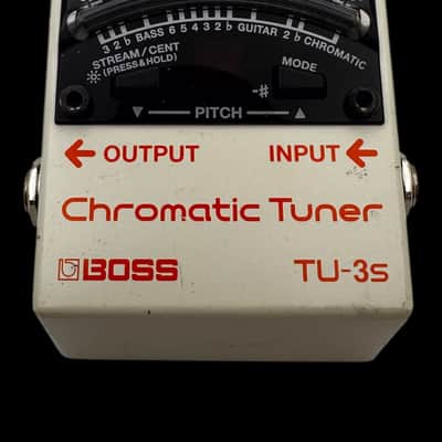 Boss TU-3S Chromatic Tuner 2016 - Present - White X5668 image 1