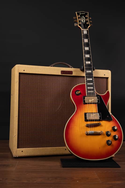 1974 Greco Japan Les Paul Custom - in Cherry Sunburst image 1