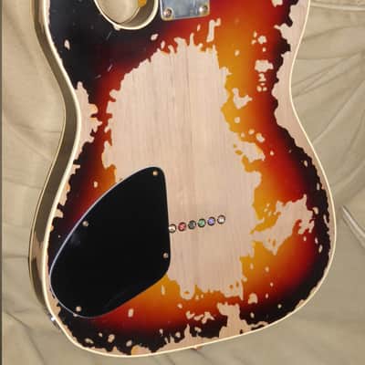 DY Guitars Andy Summers tribute relic tele body PRE-BUILD ORDER image 4