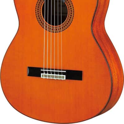 Yamaha GC12C Classical Guitar, Solid Cedar Top image 2