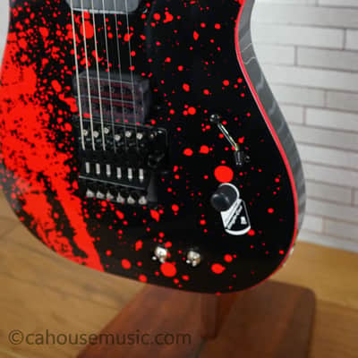 Schecter Sullivan King Signature Banshee-6 FR-S Sustainiac - Obsidian Blood image 10