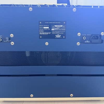 Vox AC15C1 TV-BC Limited Edition 2-Channel 15-Watt 1x12" Guitar Combo 2014 - Blue and Cream image 2
