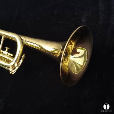 King Symphony DUAL BORE trumpet Sterling leadpipe GAMONBRASS case mouthpiece image 7