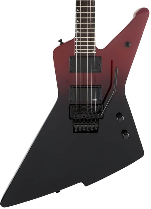 Jackson Pro Series Signature Phil Demmel Demmelition Fury PD Electric Guitar. Laurel FB, Red Tide Fade image 1