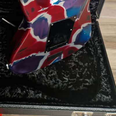 James Tyler Studio Elite Custom Shop 2003 Birdseyes Mapple neck - Psychedelic Vomit image 8