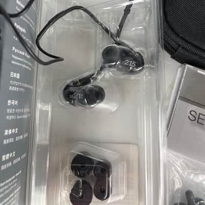 Shure SE215 Single Driver In-Ear Monitors, Black image 4