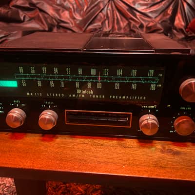 McIntosh MX113 Stereo Solid State Tuner 1971 - 1980 - Black image 13