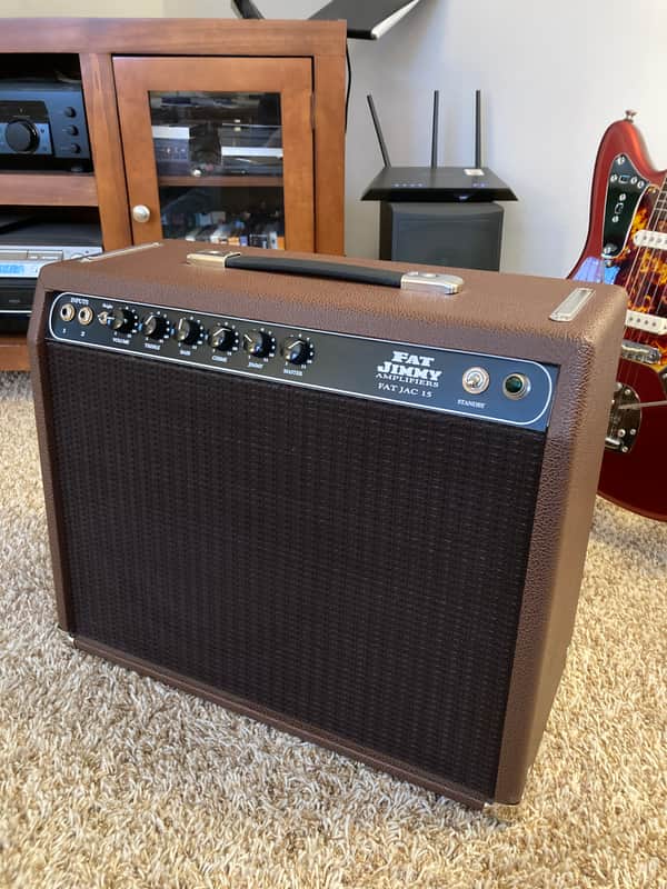 Fat Jimmy - FAT JAC 15 Combo Amp (Vox AC15 Circuit) imagen 1