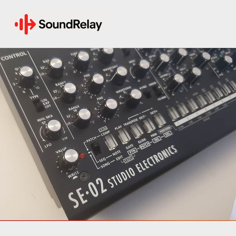 Roland SE-02 Boutique Series Synthesizer Module with K-25m