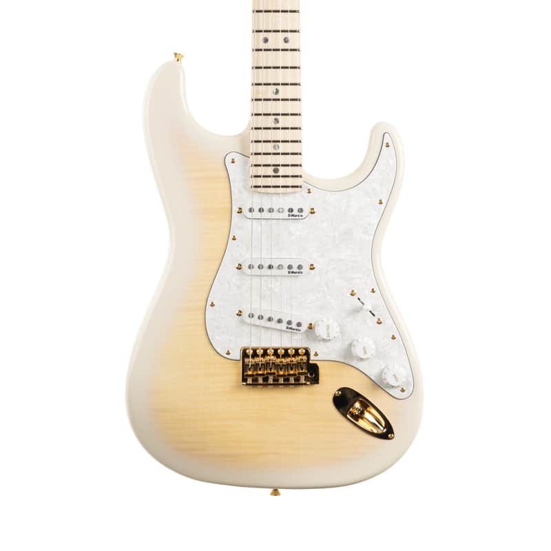 Used Fender Richie Kotzen Stratocaster Maple - Transparent White Burst