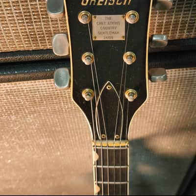 Gretsch 6122 Chet Atkins Country Gentleman 1964  Walnut Brown image 9