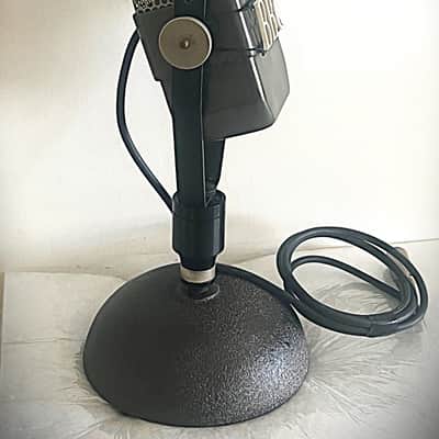 SUPER RARE! 1940's MARCONI Model AXB Ribbon Microphone, BBC w/stand works great image 6