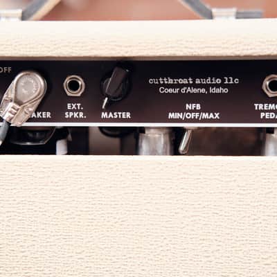 2024 Cutthroat Audio Down Brownie 1x12 Combo Amp - Blonde/Oxblood image 5