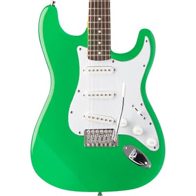 Oscar Schmidt OS-300-SFG Double Cutaway Solid-Body Electric Guitar, Surf Green image 2