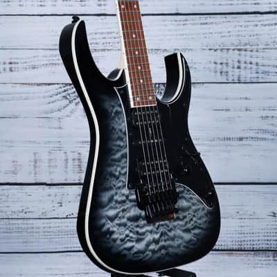 *DEMO* Ibanez RG450QMBTGB RG Standard Electric Guitar | Transparent Gray Burst image 3