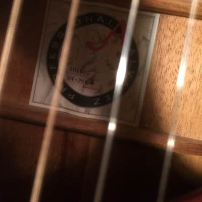 Alvarez AV2-SB  Baritone Acoustic Guitar Yairi Japan MTD / Veilette Designed image 2