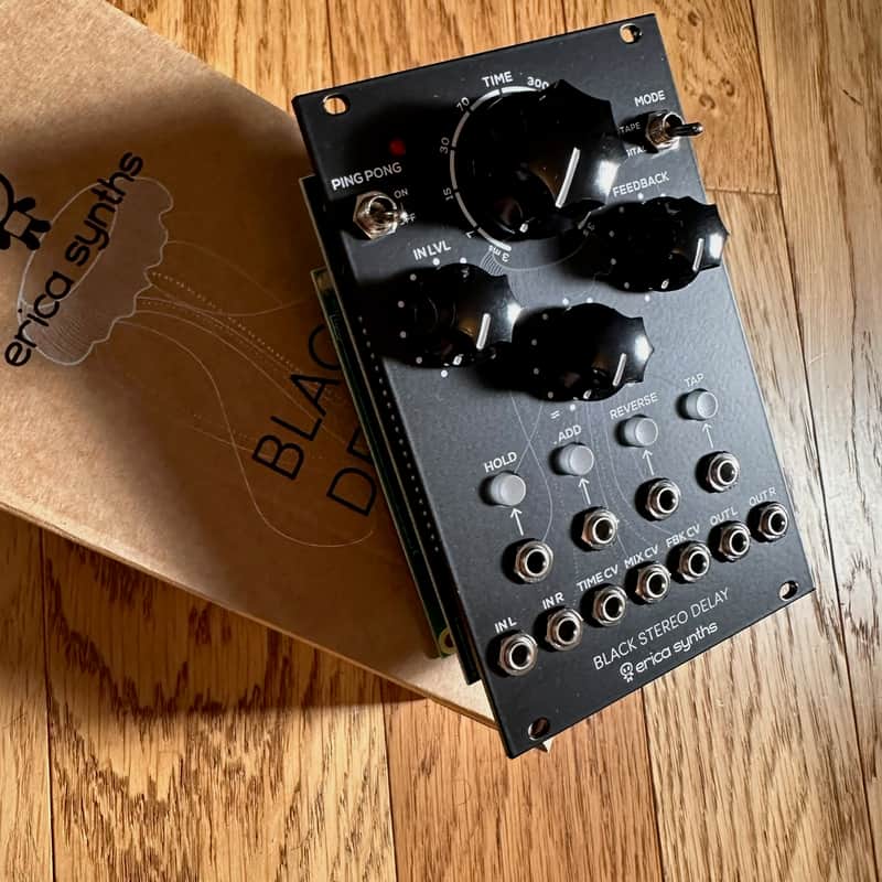 Erica Synths Black Stereo Delay