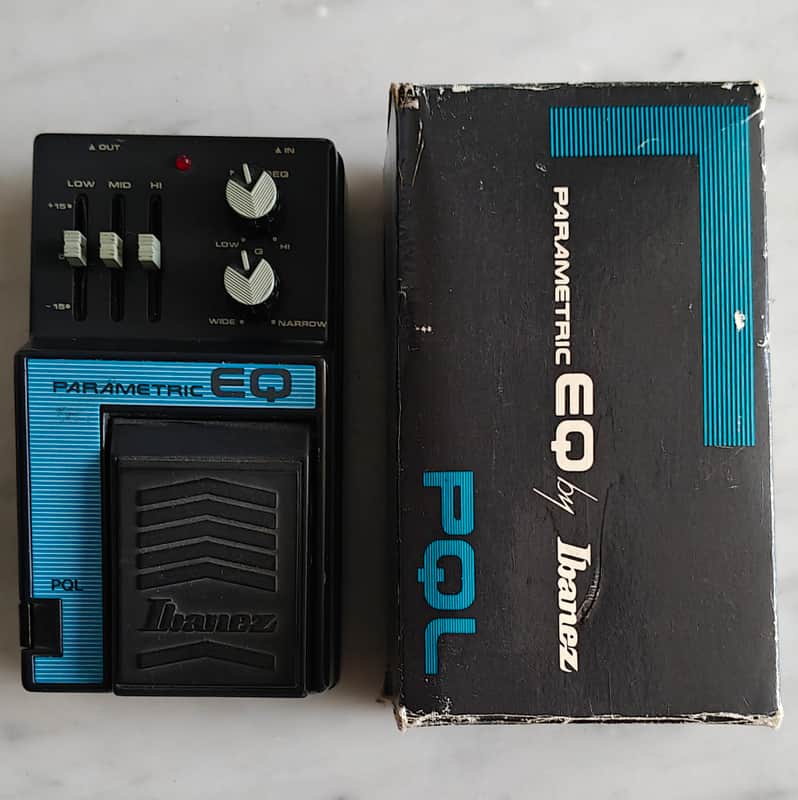 Ibanez PQL Equalizer Ultra rare 80's Pedal with box image 1