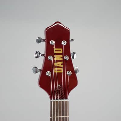 Danelectro Dan O. Mano Electric Guitar - Maroon image 3