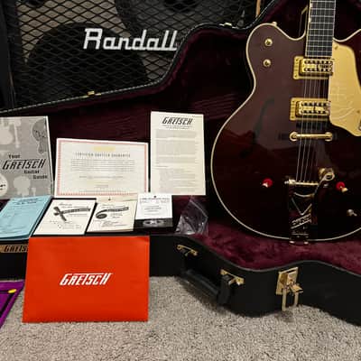 Gretsch G6122T-62 Vintage Select '62 Chet Atkins Country Gentleman with Bigsby 2016 - Present - Walnut Stain image 9