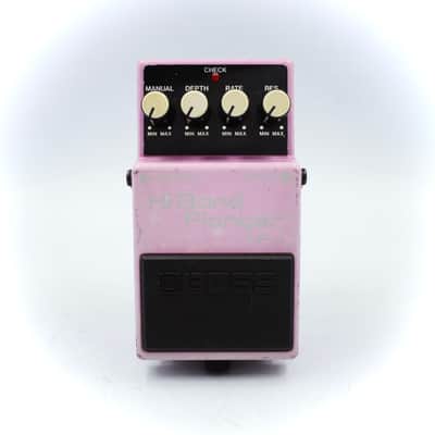 Boss HF-2 Hi Band Flanger 1989 Made in Taiwan Guitar Effect Pedal ZA91180 image 2