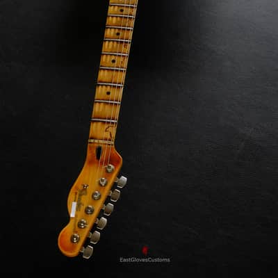 Fender Telecaster 50th Anniversary Olympic White over Blue Zebra Heavy Aged Relic (RARE) image 17