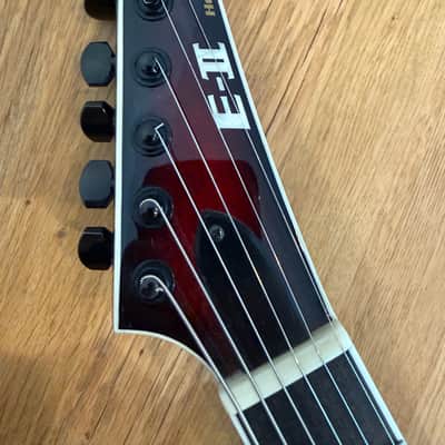 ESP E-II Horizon NT-II 2021 - Present - See Thru Black Cherry Sunburst image 13