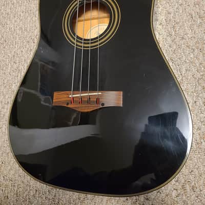 Fender BG-29 Acoustic Bass 1988-1996 Black image 2