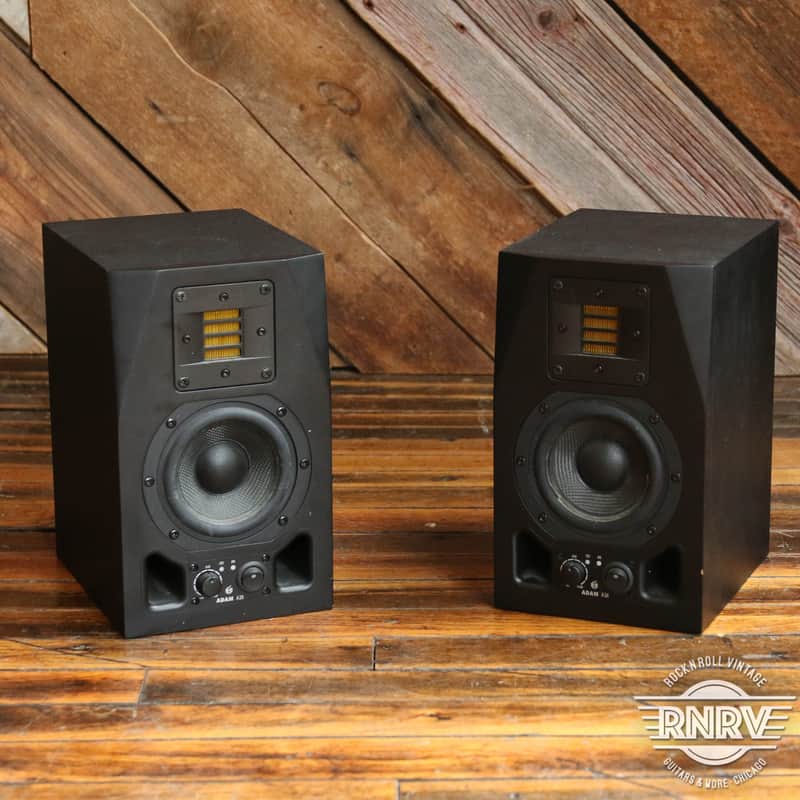 ADAM Audio A3X Active Nearfield Monitors (Pair) 2010s - Black image 1